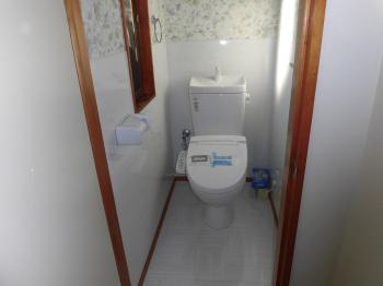 八千代市　K様邸　リフォーム増改築改修工事　トイレ　施工後