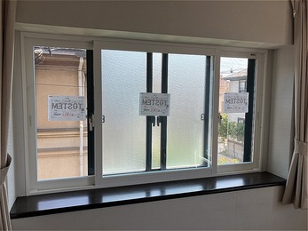 八千代市　Ｙ様邸防犯ガラス交換・インプランス工事